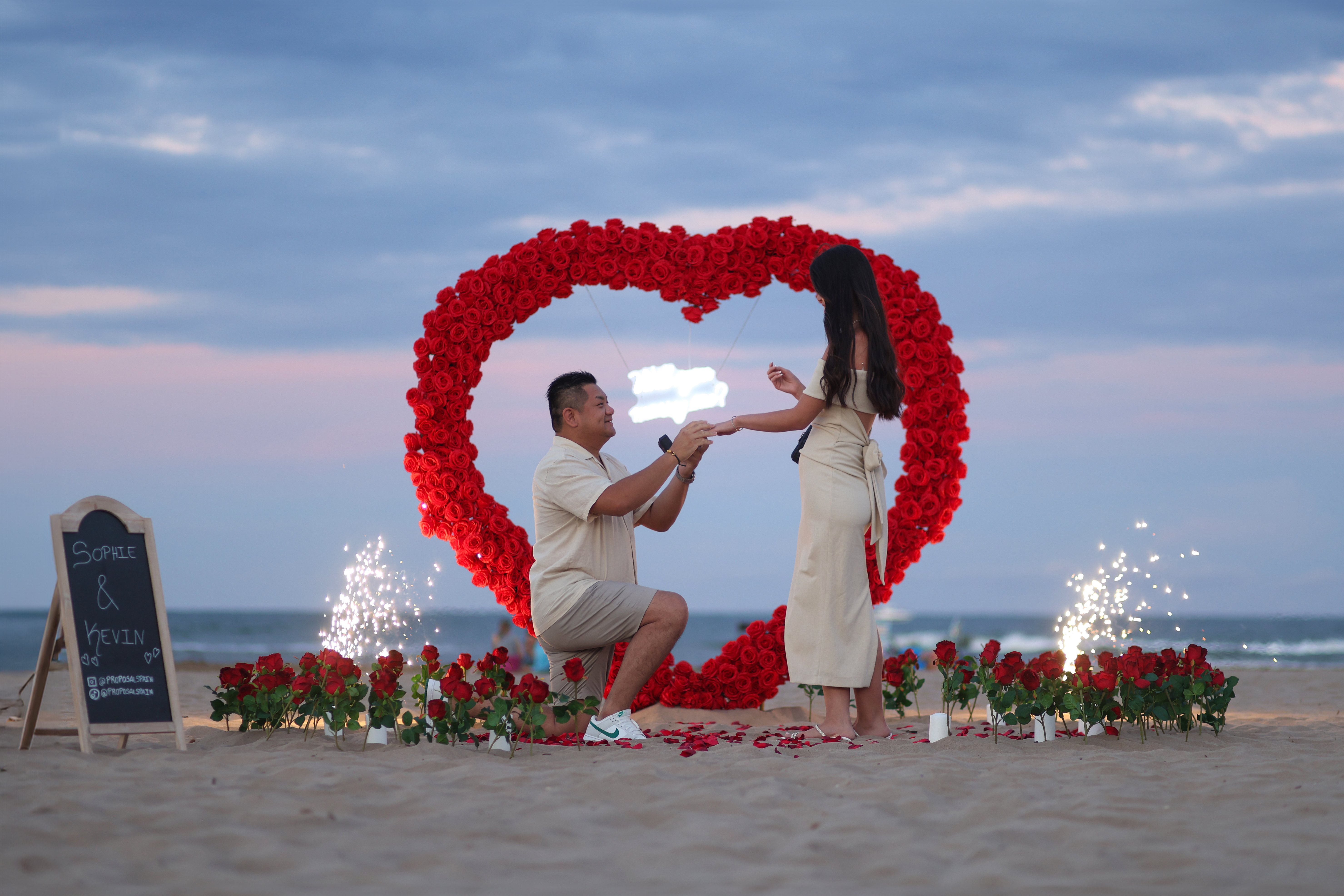 Romantic proposal